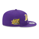 NEW ERA LOS ANGELES LAKERS NBA PATCH 9FIFTY SNAPBACK CAP 'PURPLE/GOLD'