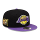 NEW ERA LOS ANGELES LAKERS TEAM PATCH 9FIFTY SNAPBACK CAP 'BLACK'