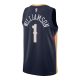 NIKE NEW ORLEANS PELICANS WILLIAMSON DRI-FIT NBA SWINGMAN ICON EDITION JERSEY 2022/23 'NAVY BLUE'