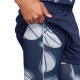 NIKE JA MORANT DRI-FIT 2-IN-1 4" BASKETBALL SHORTS 'NAVY BLUE'