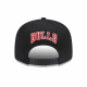 NEW ERA CHICAGO BULLS NBA PATCH 9FIFTY SNAPBACK CAP 'BLACK'