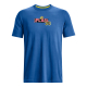 UA CURRY SPLASH PARTY SHORT SLEEVE T-SHIRT 'BLUE'