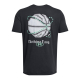 UA BASKETBALL NOTHING EASY SHORT SLEEVE T-SHIRT 'BLACK'