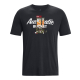 UA BASKETBALL CLAW MACHINE SHORT SLEEVE T-SHIRT 'BLACK'