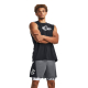 UA CURRY HEATGEAR PRINTED SHORTS 'GREY'