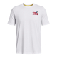 UA CURRY DUB GOAT SHORT SLEEVE T-SHIRT 'WHITE'