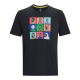 UA CURRY NFT SHORT SLEEVE T-SHIRT 'BLACK'
