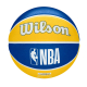 NBA TEAM TRIBUTE OUTDOOR BASKETBALL GOLDEN STATE WARRIORS 'BLUE/YELLOW'