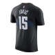 NIKE DENVER NUGGETS NIKOLA JOKIC #15 CITY EDITION NBA T-SHIRT 'BLACK'