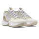 UA LOCKDOWN 6 BASKETBALL SHOES 'WHITE/GOLD'