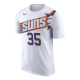 NIKE PHOENIX SUNS KEVIN DURANT #35 STATEMENT EDITION NBA T-SHIRT 'WHITE'