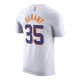 NIKE PHOENIX SUNS KEVIN DURANT #35 STATEMENT EDITION NBA T-SHIRT 'WHITE'