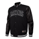 NBA LOS ANGELES LAKERS LETTERMAN JACKET 'BLACK'