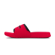 UA IGNITE SELECT EMBROIDERED UNISEX SLIDES 'RED'