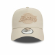 LOS ANGELES LAKERS NBA 9FORTY E-FRAME CAP 'BEIGE'