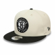 NEW ERA BROOKLYN NETS NBA LOGO 9FIFTY SNAPBACK CAP 'BEIGE'