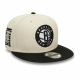 NEW ERA BROOKLYN NETS NBA LOGO 9FIFTY SNAPBACK CAP 'BEIGE'