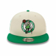 NEW ERA BOSTON CELTICS NBA LOGO 9FIFTY SNAPBACK CAP 'BEIGE'