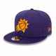 NEW ERA PHOENIX SUNS NBA REAR LOGO 9FIFTY SNAPBACK CAP 'PURPLE'