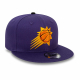 NEW ERA PHOENIX SUNS NBA REAR LOGO 9FIFTY SNAPBACK CAP 'PURPLE'