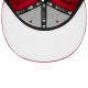 NEW ERA MIAMI HEAT NBA REAR LOGO 9FIFTY SNAPBACK CAP 'RED'