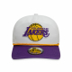 NEW ERA LOS ANGELES LAKERS WASHED NBA GOLFER SNAPBACK CAP 'WHITE'