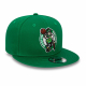 NEW ERA BOSTON CELTICS NBA REAR LOGO 9FIFTY SNAPBACK CAP 'GREEN'