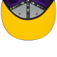 NEW ERA LOS ANGELES LAKERS NBA REAR LOGO 9FIFTY SNAPBACK CAP 'PURPLE'