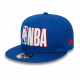 NEW ERA NBA LOGO 9FIFTY SNAPBACK CAP 'BLUE'