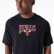 NEW ERA CHICAGO BULLS NBA CHAMPIONSHIP OVERSIZED T-SHIRT 'BLACK'