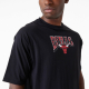 NEW ERA CHICAGO BULLS NBA CHAMPIONSHIP OVERSIZED T-SHIRT 'BLACK'