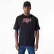 NEW ERA CHICAGO BULLS NBA CHAMPIONSHIP OVERSIZED T-SHIRT 'BLACK'