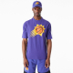 NEW ERA PHOENIX SUNS NBA COLOUR BLOCK OVERSIZED T-SHIRT 'PURPLE'