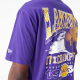NEW ERA LOS ANGELES LAKERS NBA CHAMPIONSHIP OVERSIZED T-SHIRT 'PURPLE'