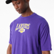 NEW ERA LOS ANGELES LAKERS NBA CHAMPIONSHIP OVERSIZED T-SHIRT 'PURPLE'