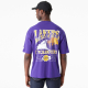 NEW ERA LOS ANGELES LAKERS NBA CHAMPIONSHIP OVERSIZED T-SHIRT 'PURPLE'