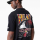 NEW ERA MIAMI HEAT NBA CHAMPIONSHIP OVERSIZED T-SHIRT 'BLACK'