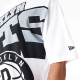 BROOKLYN NETS NBA LARGE WORDMARK OVERSIZED T-SHIRT 'WHITE'