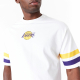 NEW ERA LOS ANGELES LAKERS NBA ARCH GRAPHIC OVERSIZED T-SHIRT 'WHITE'