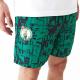NEW ERA BOSTON CELTICS NBA ALL OVER PRINT SHORTS 'GREEN'