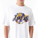 LOS ANGELES LAKERS NBA LARGE INFILL OVERSIZED T-SHIRT 'WHITE'