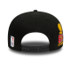 NEW ERA CHICAGO BULLS CHAMPIONS PATCH 9FIFTY SNAPBACK CAP 'BLACK'