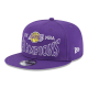 NEW ERA LOS ANGELES LAKERS CHAMPIONS PATCH 9FIFTY SNAPBACK CAP 'PURPLE/GOLD'