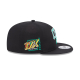NEW ERA BOSTON CELTICS NBA PATCH 9FIFTY SNAPBACK CAP 'BLACK/GREEN'