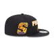 NEW ERA PHOENIX SUNS NBA PATCH 9FIFTY SNAPBACK CAP 'BLACK/WHITE'