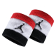 JORDAN DRI-FIT TERRY (1 PAIR) WRISTBAND 'RED/WHITE/BLACK'