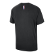 NIKE GOLDEN STATE WARRIORS COURTSIDE NBA T-SHIRT 'BLACK'