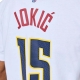 NIKE NBA DENVER NUGGETS NIKOLA JOKIC T-SHIRT 'WHITE'