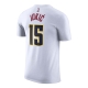 NIKE NBA DENVER NUGGETS NIKOLA JOKIC T-SHIRT 'WHITE'