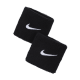 NIKE SWOOSH (1 PAIR) WRISTBANDS 'BLACK'
